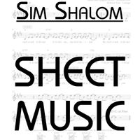 Sim Shalom Score