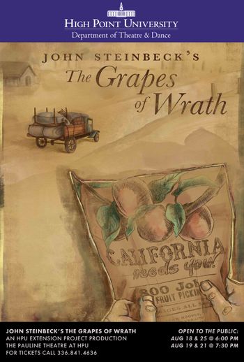Theater: The Grapes of Wrath (2016) - "Musician" and Original Music
