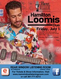 HAMILTON LOOMIS DUO LIVE! At The Rear Window!