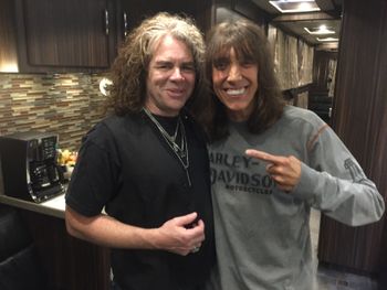 Jay Conroy with Jeff Keith from Tesla

