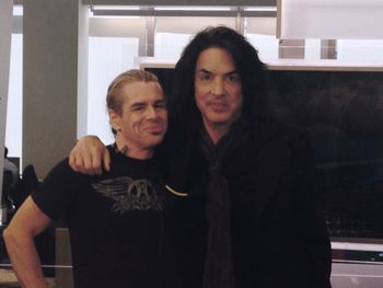 Jay with Paul Stanley
