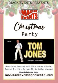 Mack Events Presents Tom Jones Tribute - Dean Jones 