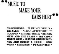 Music To Make Your Ears Hurt: CD