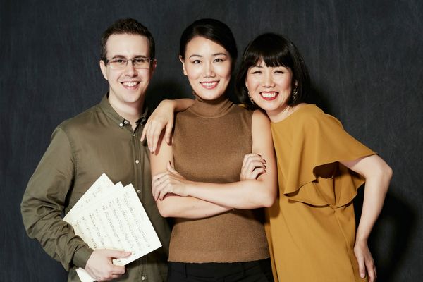 (L-R)Rafael Piccolotto de Lima from Brazil, Jihye Lee from Korea, Migiwa Miyajima from Japan - Click to download the high res pic.