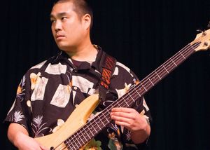 Chris Nakato- Bass (the solid foundation of our group) and of course trombone!
