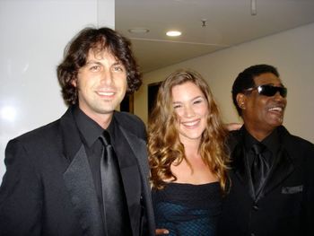 With Joss Stone and Rudy after we all performed together in Jazz Open in Stutgart
