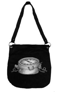 "Time After Time" Messenger Bag